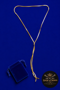 Adjustable Gold Lariat Necklace