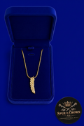 Feather Pendant Necklace
